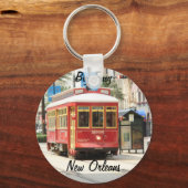 GROSSE LEICHT, NEUE ORLEANS STREETCAR SCHLÜSSELANHÄNGER (Vorderseite)