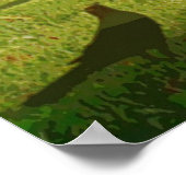 Große Leinwand-Ente-Girl-Poster Poster (Ecke)
