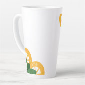 Große Lemon-Scheiben Mai enthalten Lemon Milchtasse (Linke Ecke)