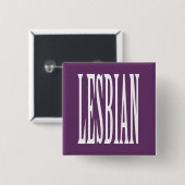 GROßE LESBE BUTTON (Vorne & Hinten)