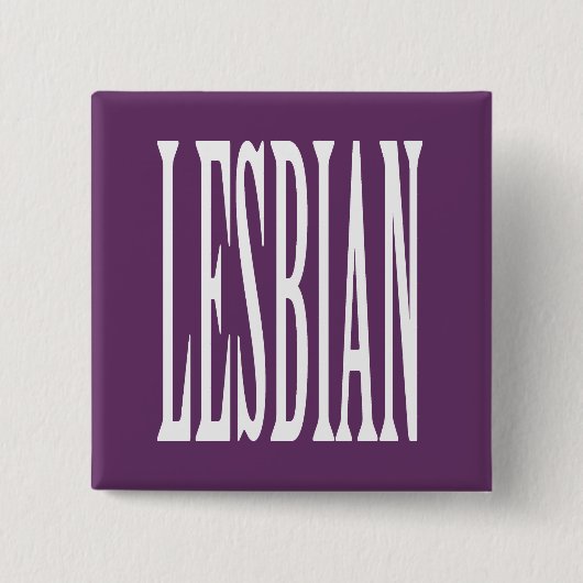 GROßE LESBE BUTTON (Vorderseite)