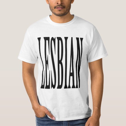 GROSSE LESBE T-Shirt (Vorderseite)