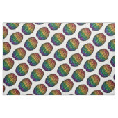 Große LGBTQ Pride Rainbow Brain Vector Stoff (Fat Quarter (45,7 x 55,9 cm))