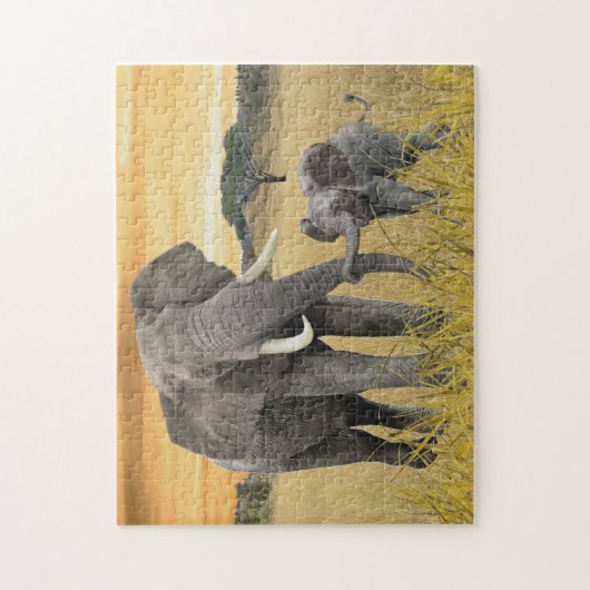 GROSSE LIEBE AUS OBEN PUZZLE (Vertikal)