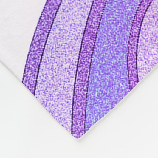 GROSSE LIEBE FLEECEDECKE (Ecke)