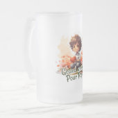 Große Liebe für Papa Mattglas Bierglas (Vorderseite Links)