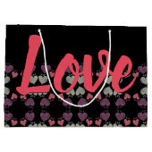 Große Liebe Geschenktüte (Rückseite)