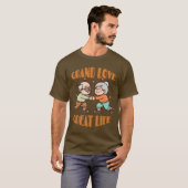 Große Liebe Großeltern Tag T-Shirt (Vorne ganz)