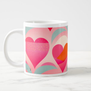 Große Liebe Jumbo-Tasse
