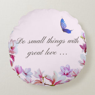 Große Liebe Rundkissen Rundes Kissen