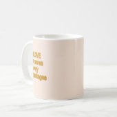 Große Liebe-Tasse Kaffeetasse (Vorderseite Links)