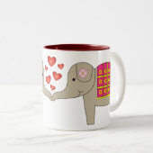 Große Liebe-Tassen Zweifarbige Tasse (VorderseiteRechts)