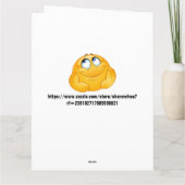 GROSSE Liebe / Valentine, etc. Karte (Rückseite)