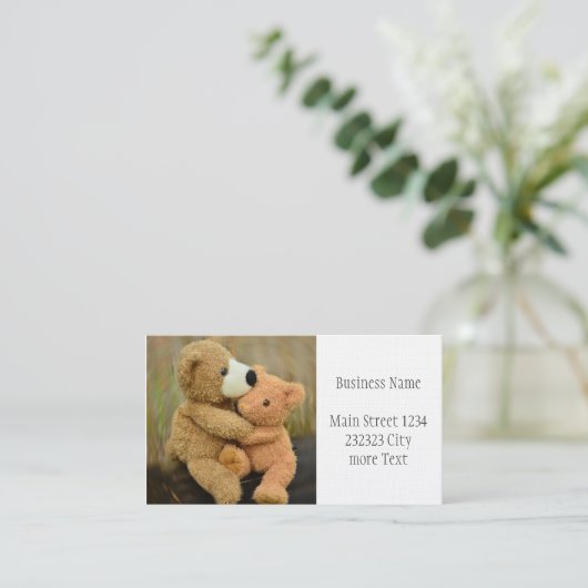 große Liebe Visitenkarte (Stehend Vorderseite)