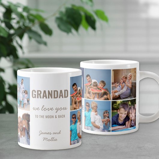 Große Liebe zum Rough and Back 8 Foto Jumbo-Tasse