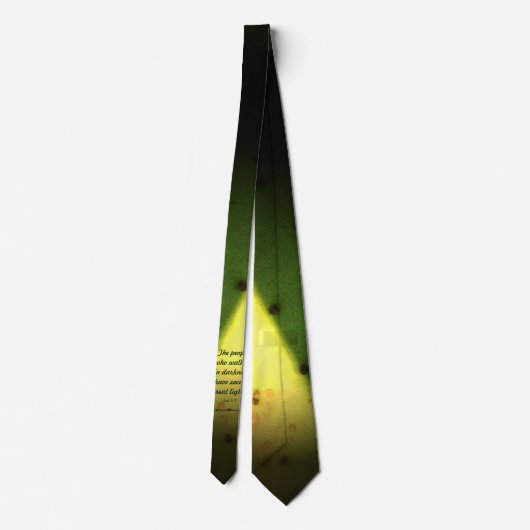 Große Light Scripting-Krawatte Krawatte (Rückseite)