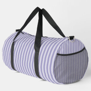 Große lila Streifen Duffle Bag