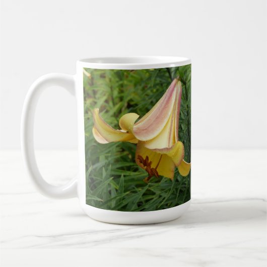 Große Lilien-Tasse Kaffeetasse (Links)