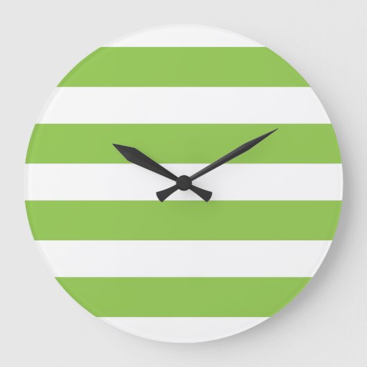 Große Limone grüne Wand-Uhr Wanduhr (Vorderseite)