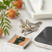 Große links Hand (Bronze) Schlüsselanhänger (Seite)