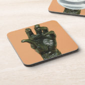Große links Hand (Bronze) Untersetzer (Linke Seite)