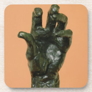 Große links Hand (Bronze) Untersetzer