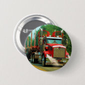 Große Lkw- und Autobahntechnik für Lkw-Liebhaber Button (Vorne & Hinten)