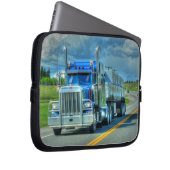 Große Lkw- und Autobahntechnik für Lkw-Liebhaber Laptopschutzhülle (Vorne Rechts)