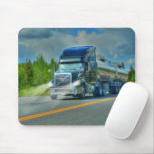 Große Lkw- und Autobahntechnik für Lkw-Liebhaber Mousepad (Mit Mouse)