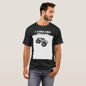 Große LKWs T-Shirt (Vorne ganz)