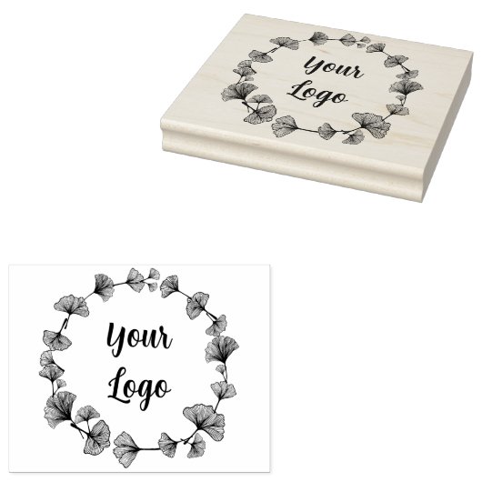 Große Logo-Briefmarke Gummistempel (Stempel)