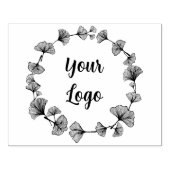 Große Logo-Briefmarke Gummistempel (Prägung)