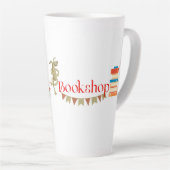 Große Logos Latte Tasse-17 oz Milchtasse (Rechte Ecke)