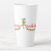 Große Logos Latte Tasse-17 oz Milchtasse (Vorderseite)