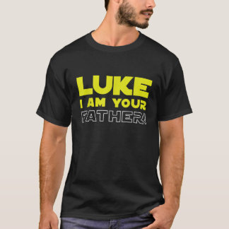 Große lustige Väter Tag von Luke zu seinem Vater T-Shirt