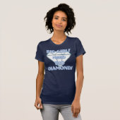 GROSSE MÄDCHEN BENÖTIGEN GROSSE DIAMANTEN T-Shirt (Vorne ganz)