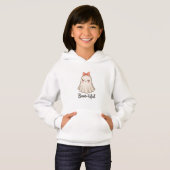 Große Mädchen Pullover Fall oder Halloween Hoodie (Vorne ganz)