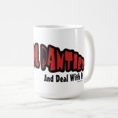 Große Mädchen-Schlüpfer-Tasse Kaffeetasse (VorderseiteRechts)