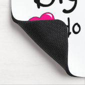 Große Mädchen verbessert es Mousepad (Ecke)