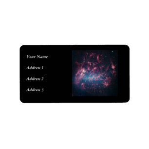 Große Magellanic Wolke Adressaufkleber
