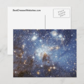 Große magellanische Wolke Postkarte (Vorne/Hinten)