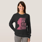 Große Mama Fachkräfte in Rosa T-Shirt (Vorne ganz)