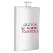 Große Mamas erhalten zu den Großmüttern gefördert Flachmann (Rechts)