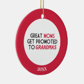 Große Mamas erhalten zu den Großmüttern gefördert Keramik Ornament (Rechts)