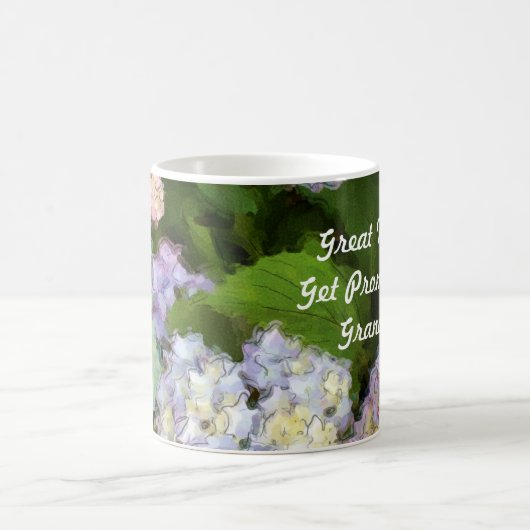Große Mamas erhalten zu GroßmutterHydrangeas Tasse (Mittel)