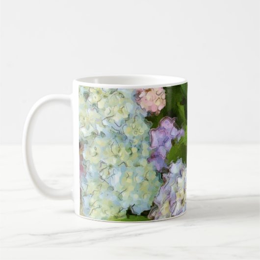 Große Mamas erhalten zu GroßmutterHydrangeas Tasse (Links)