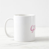 Große Mamas erhalten zur Großmutter gefördert Kaffeetasse (Links)