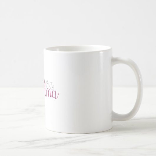 Große Mamas erhalten zur Großmutter gefördert Kaffeetasse (Rechts)