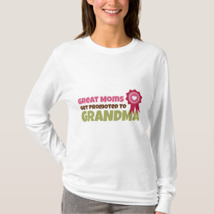 Große Mamas erhalten zur Großmutter gefördert T-Shirt