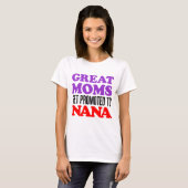 Große Mamas förderten Nana T-Shirt (Vorne ganz)
